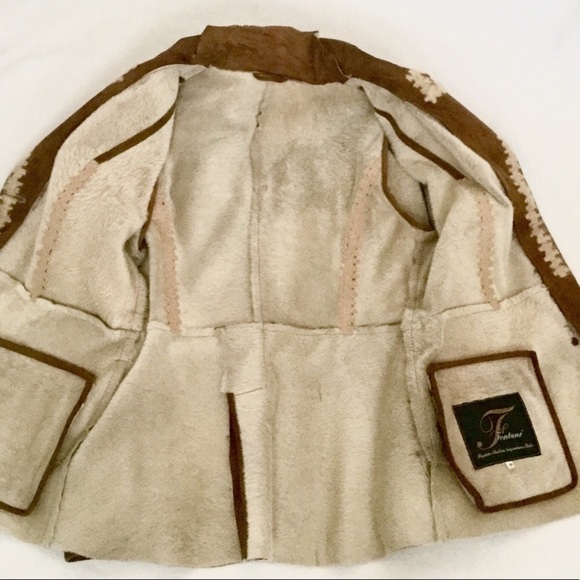 NEW European Style Genuine Italian Fontani Shearling - Made in Italy - Picture 5 of 8